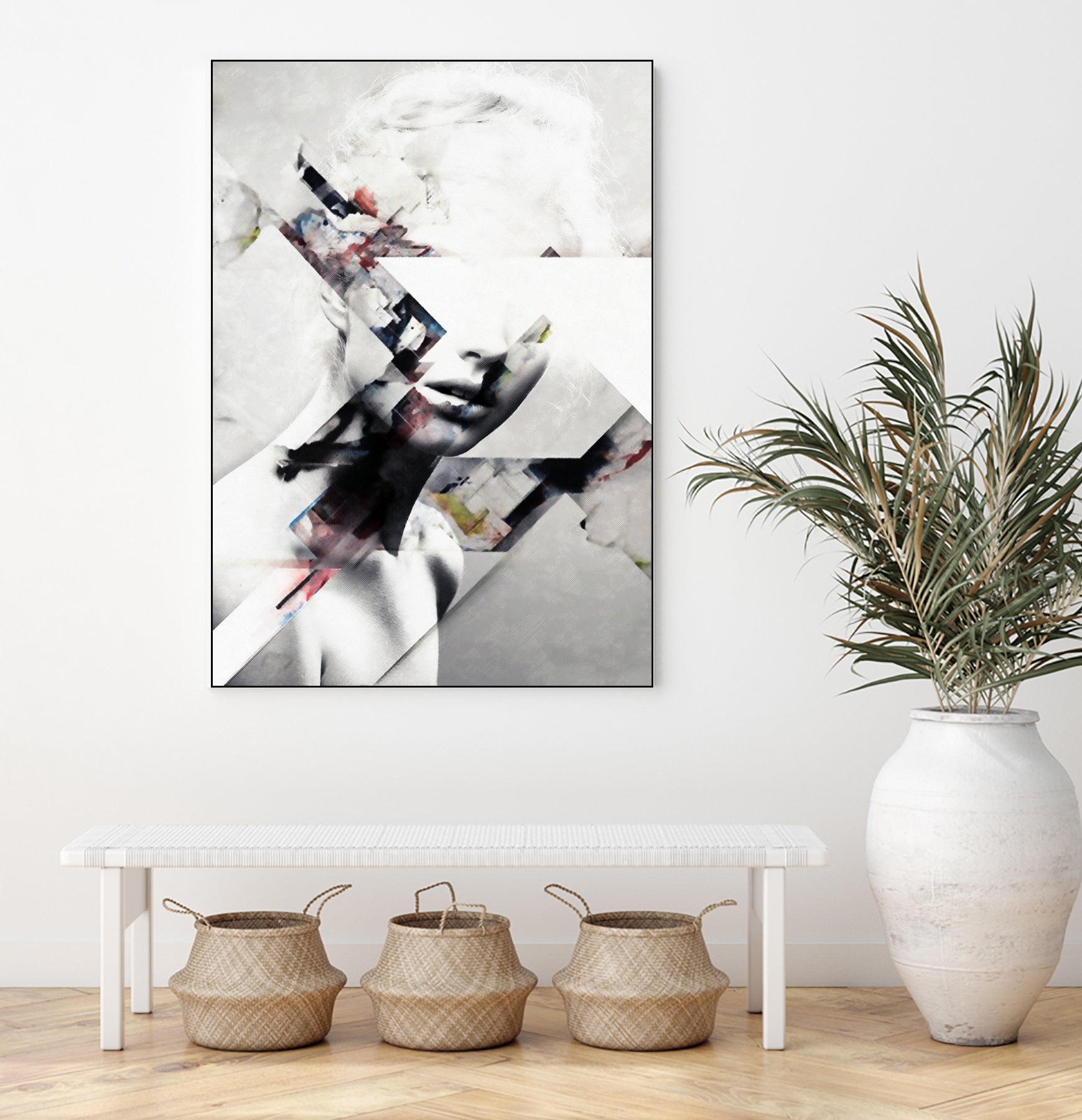 Abstract sections of beauty by Menelaos Trompoukis on GIANT ART - gray digital painting