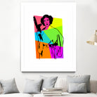 Princess Leia | Star Wars | Pop Art by William Cuccio on GIANT ART - pink digital painting