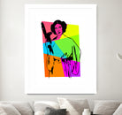 Princess Leia | Star Wars | Pop Art by William Cuccio on GIANT ART - pink digital painting