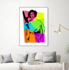 Princess Leia | Star Wars | Pop Art by William Cuccio on GIANT ART - pink digital painting