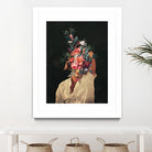 Roses Bloomed every time I thought of You by Frank Moth on GIANT ART - black digital painting