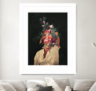 Roses Bloomed every time I thought of You by Frank Moth on GIANT ART - black digital painting