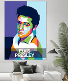 Elvis Presley by Art Style on GIANT ART - white digital drawing