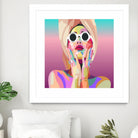 Ariana Grande Pop-Art Wall Decor Music Poster by kim huynh on GIANT ART - pink digital painting