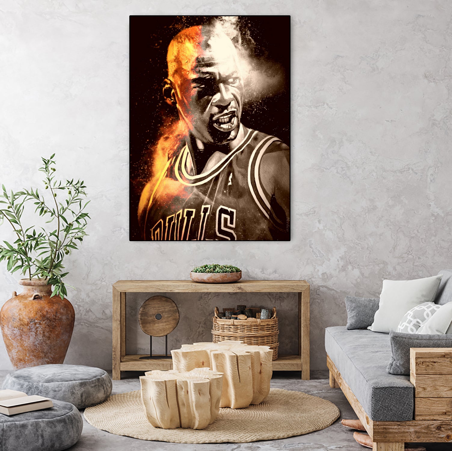 Michael Jordan by erjas saga on GIANT ART - black digital painting