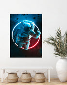 Lost in space by Sara Kamal on GIANT ART - black photo illustration