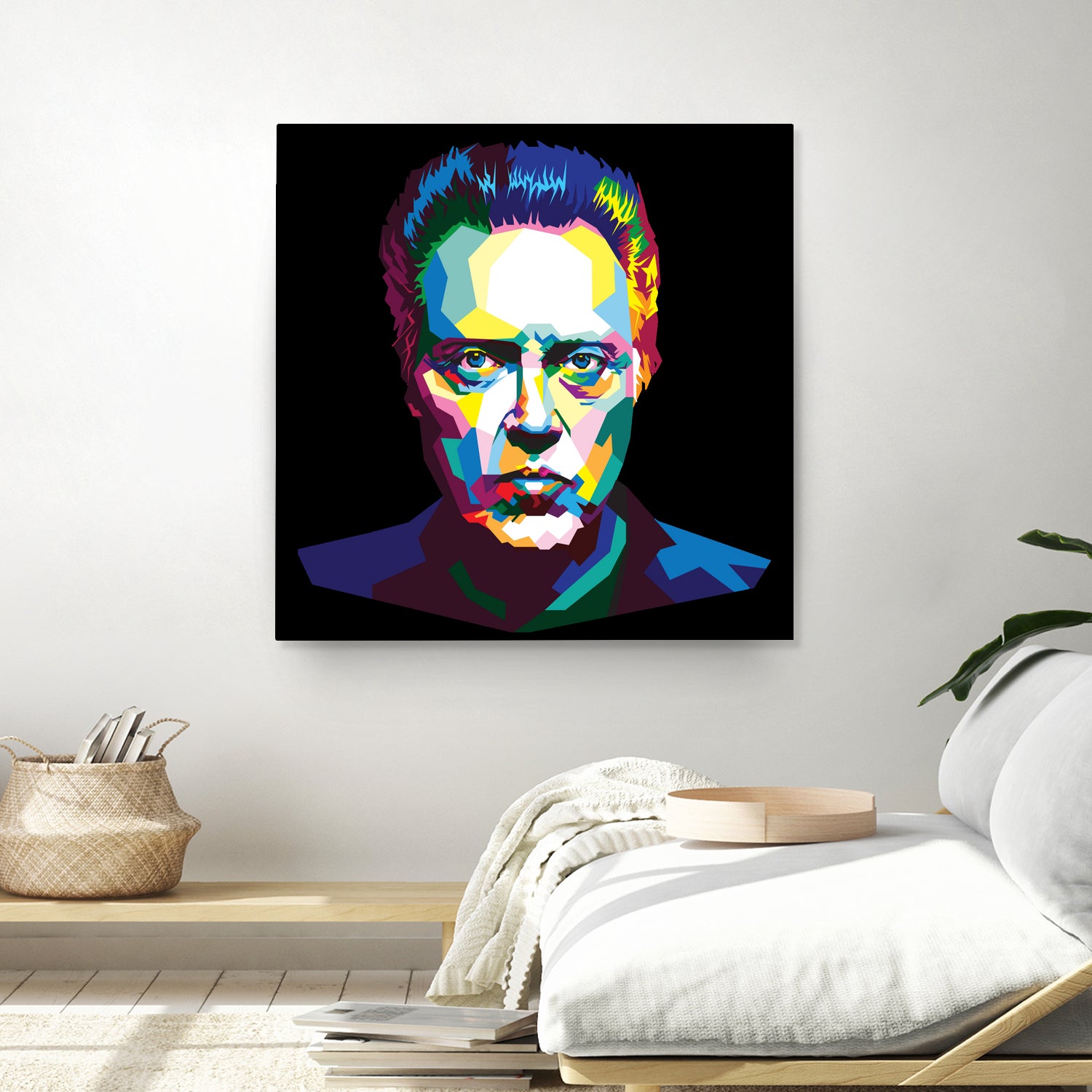 Christopher Walken in WPAP style by Andi Hariyanto on GIANT ART - white character design