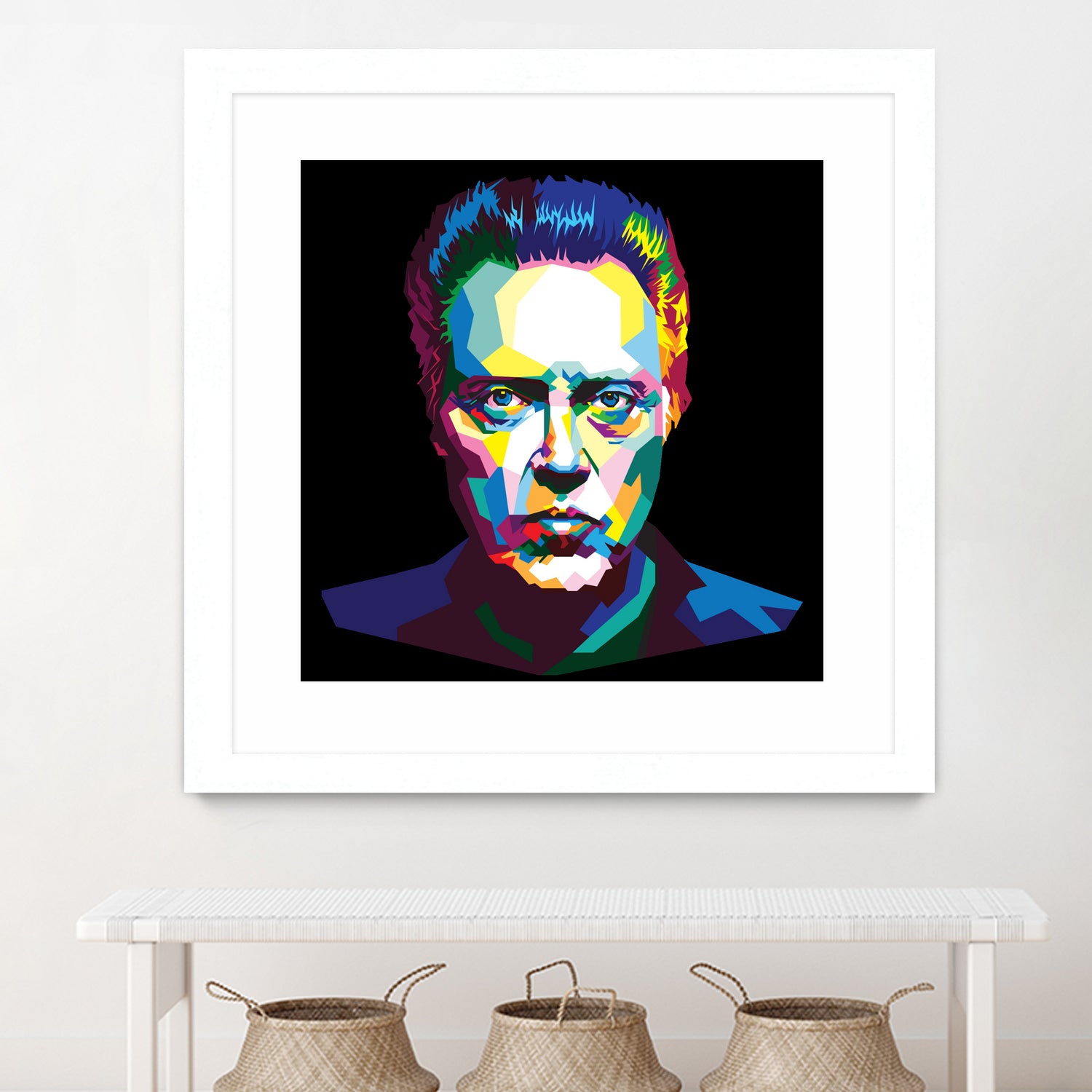 Christopher Walken in WPAP style by Andi Hariyanto on GIANT ART - white character design