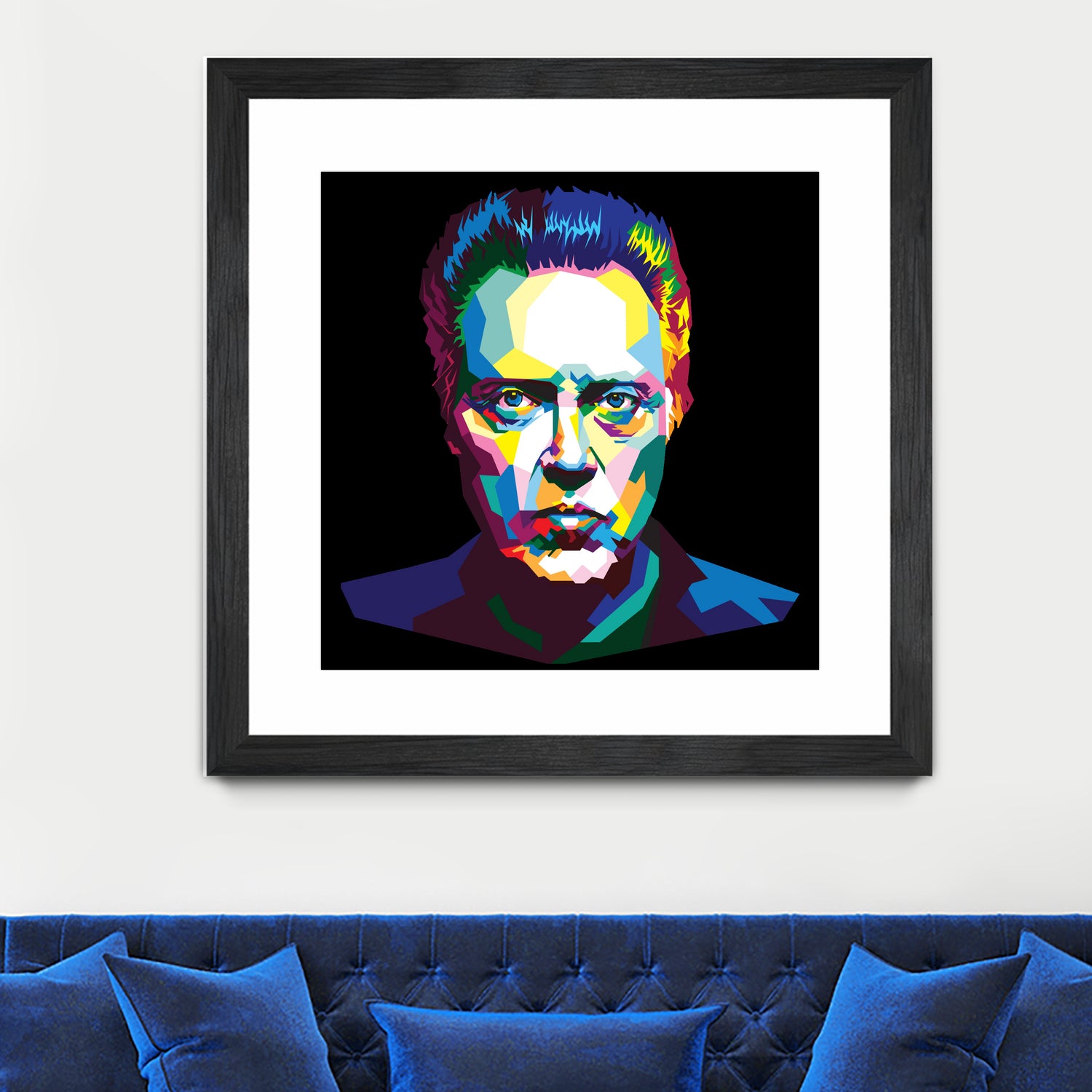 Christopher Walken in WPAP style by Andi Hariyanto on GIANT ART - white character design