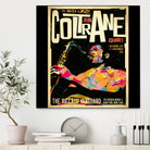 John Coltrane Retro Style by Michael Anna on GIANT ART - white digital painting