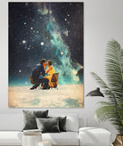 I'll Take you to the Stars for a second Date by Frank Moth on GIANT ART - black digital painting