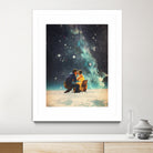 I'll Take you to the Stars for a second Date by Frank Moth on GIANT ART - black digital painting