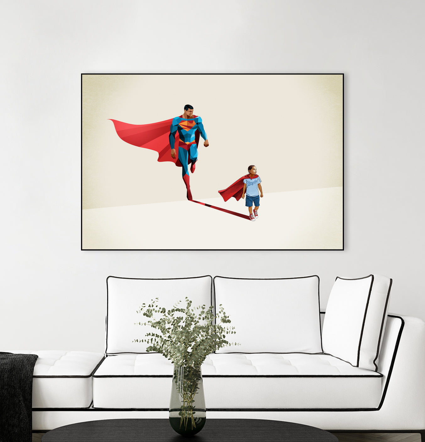 Boy of Tomorrow by Jason Ratliff on GIANT ART - red digital painting