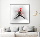 Jumpman Illustration by Francesco Scura on GIANT ART - red digital painting