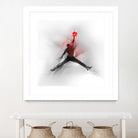 Jumpman Illustration by Francesco Scura on GIANT ART - red digital painting