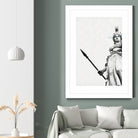 Athena the goddess of wisdom by Menelaos Trompoukis on GIANT ART - gray digital painting