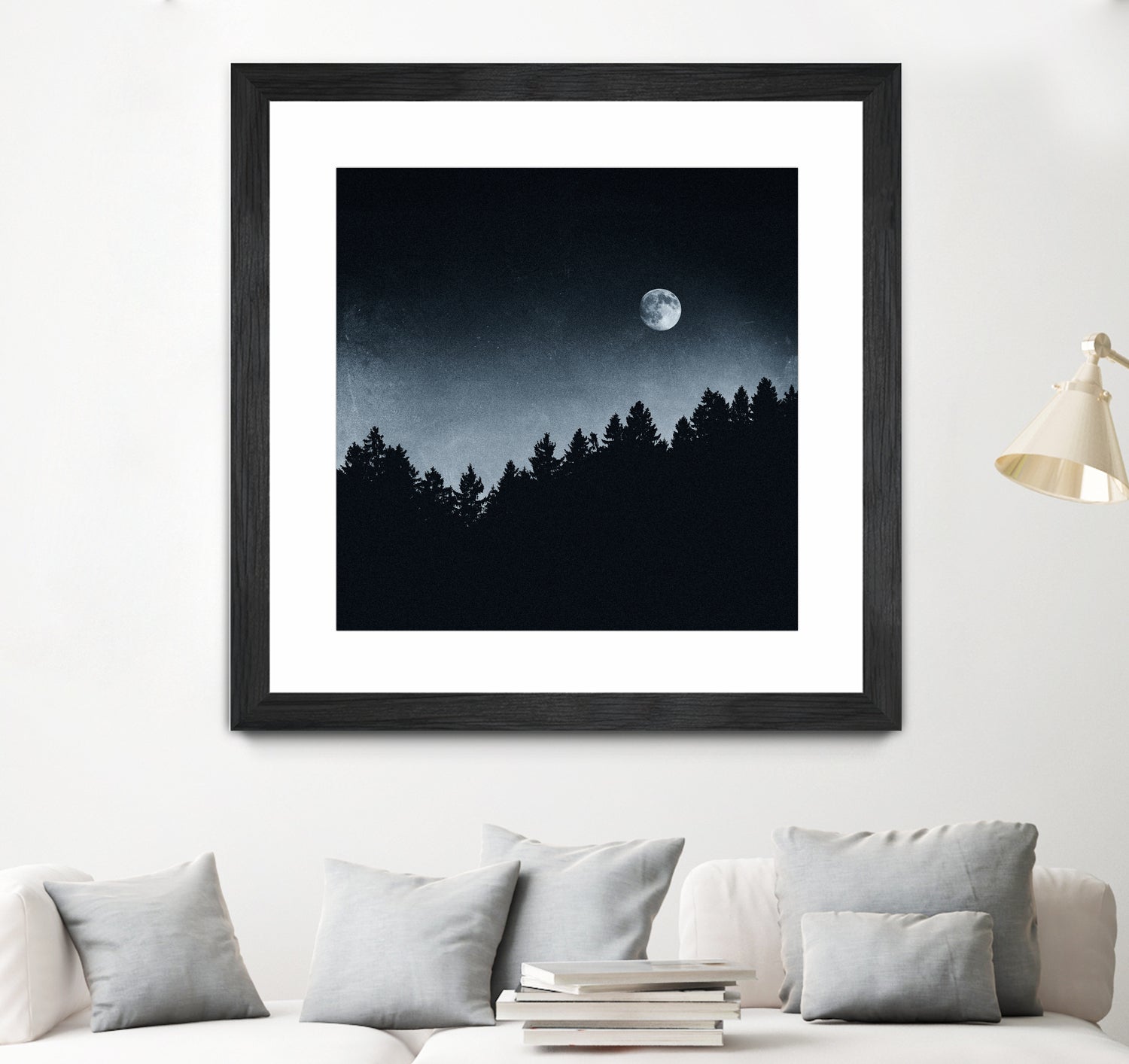 Under Moonlight by Oliver Brömme on GIANT ART - black photo manipulation