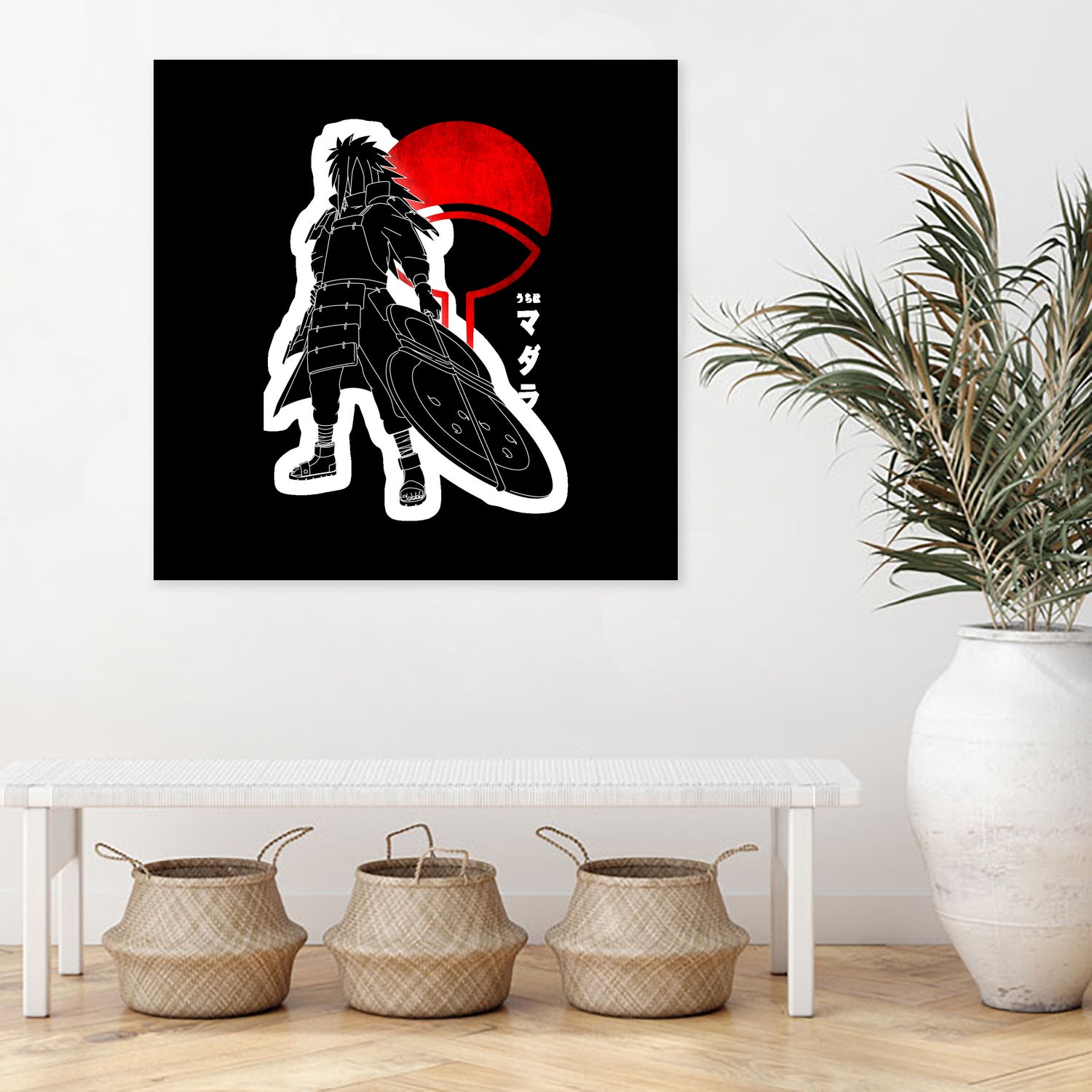 Madara Uchiha Naruto Anime by Ridwan Art on GIANT ART - black character design