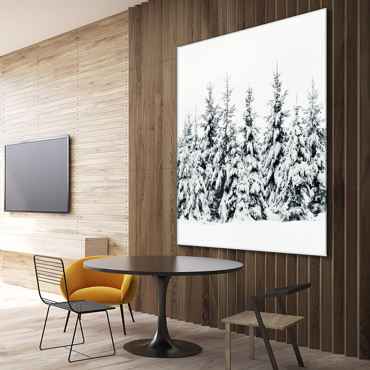 Snow Porn by Oliver Brömme on GIANT ART - white photo manipulation