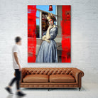 The Queen by José Luis Guerrero on GIANT ART - red photo manipulation