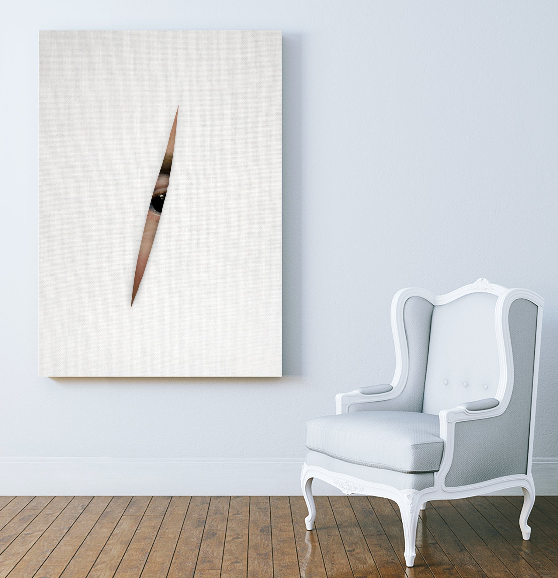 Wating by José Luis Guerrero on GIANT ART - white photo manipulation