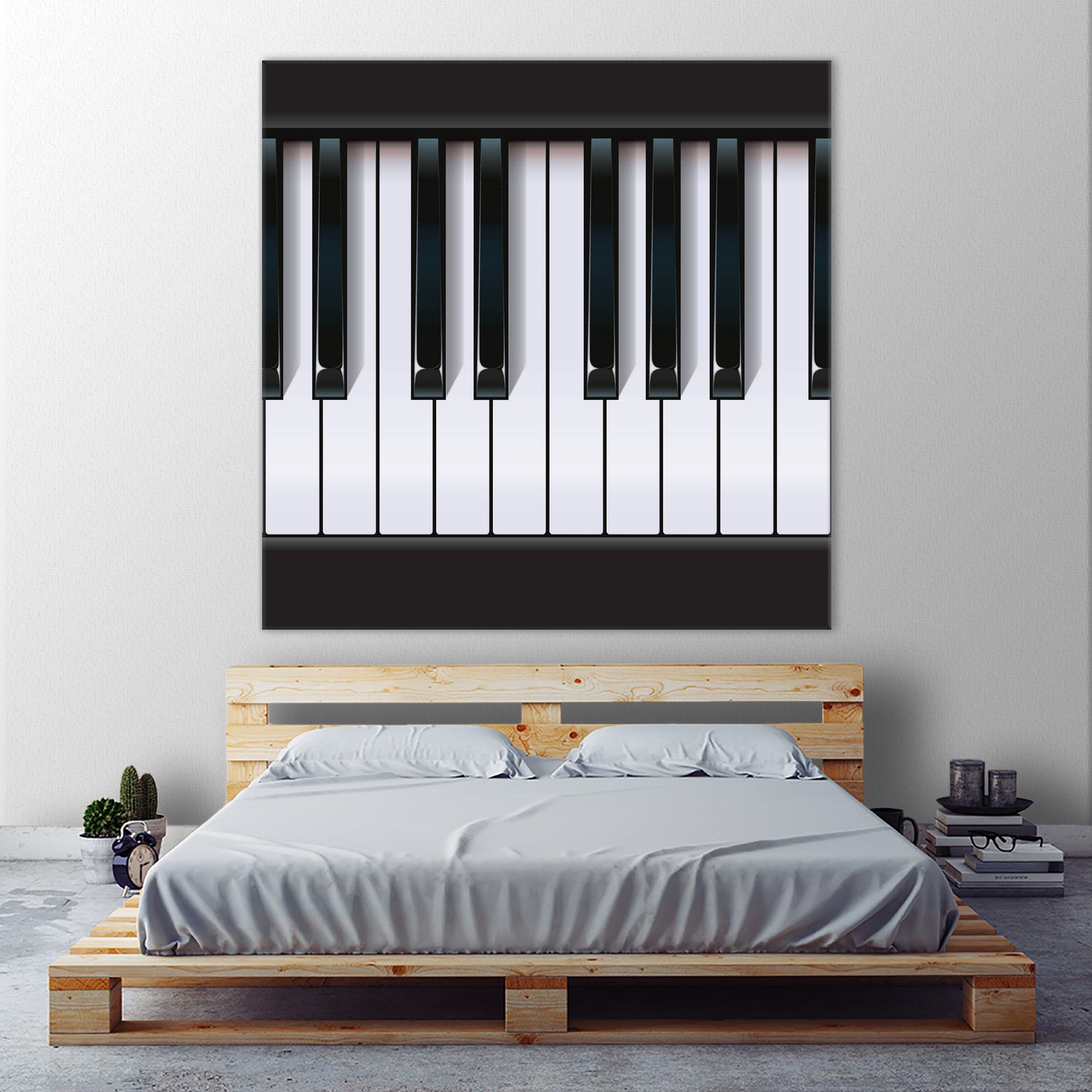 Piano by Rob Snow on GIANT ART - black vector illustration