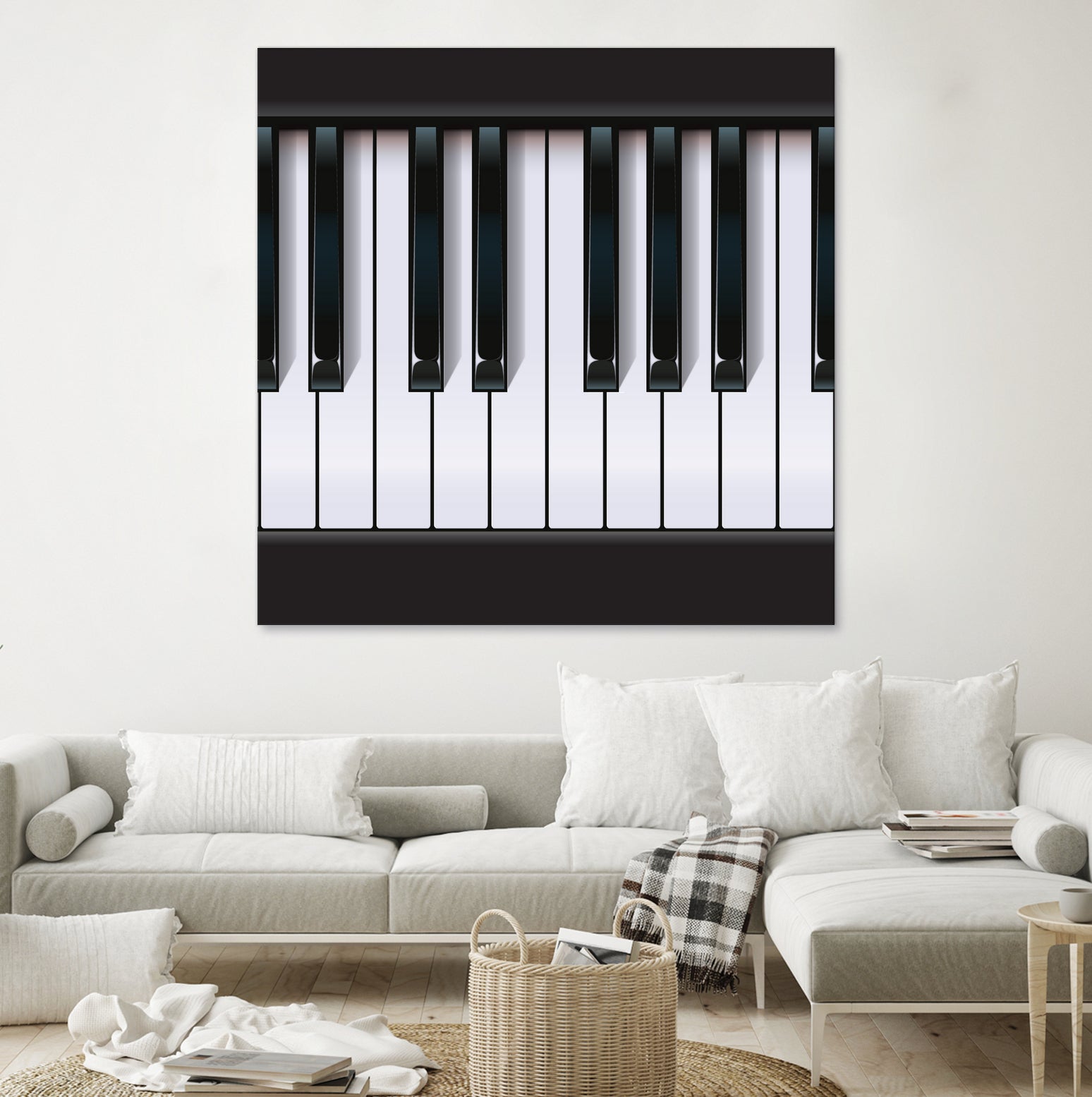 Piano by Rob Snow on GIANT ART - black vector illustration