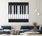 Piano by Rob Snow on GIANT ART - black vector illustration