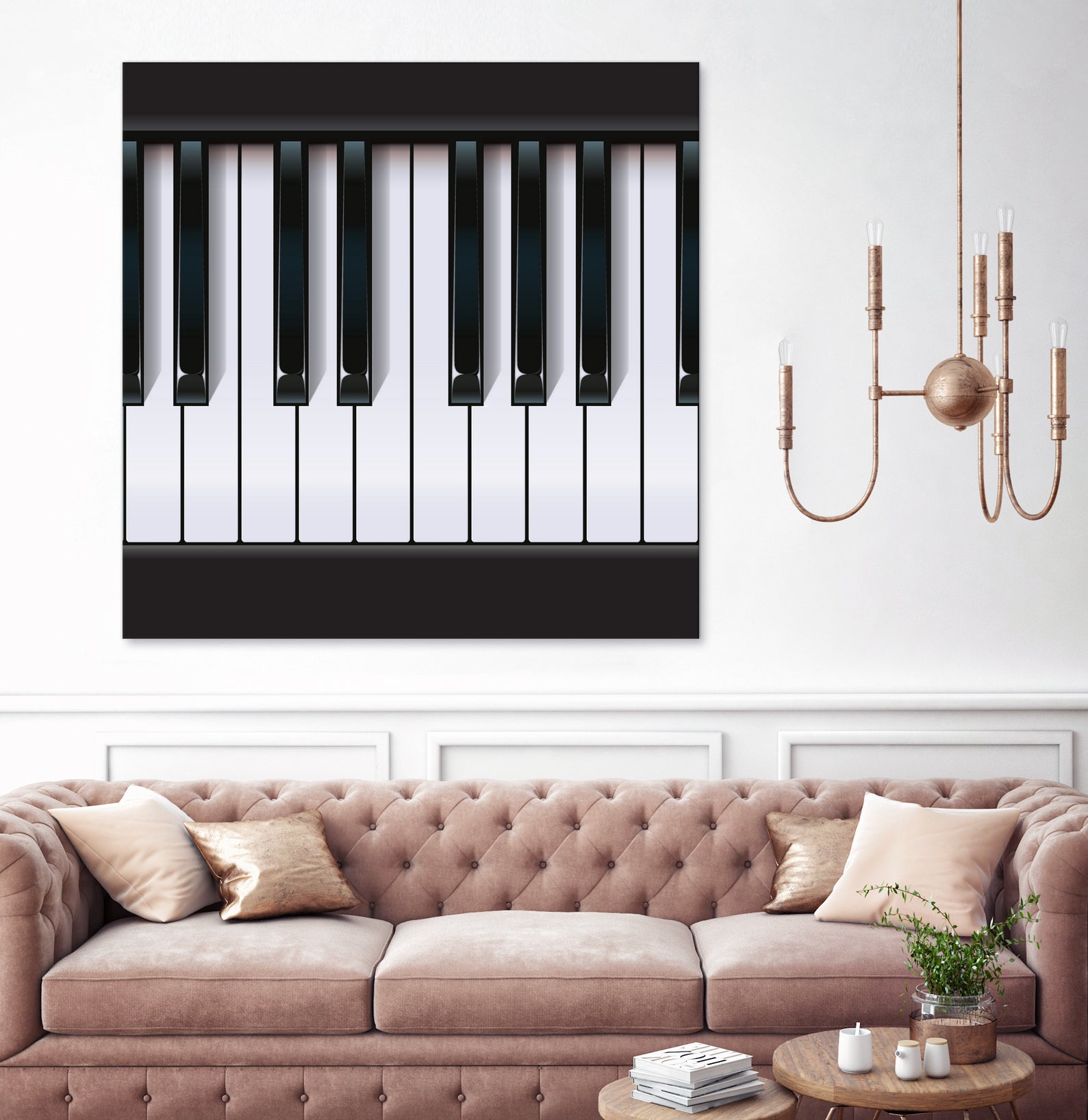 Piano by Rob Snow on GIANT ART - black vector illustration