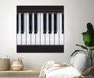 Piano by Rob Snow on GIANT ART - black vector illustration