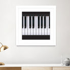 Piano by Rob Snow on GIANT ART - black vector illustration