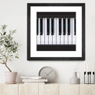 Piano by Rob Snow on GIANT ART - black vector illustration