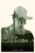 Jurassic Park by Ryan Ripley on GIANT ART - green digital drawing