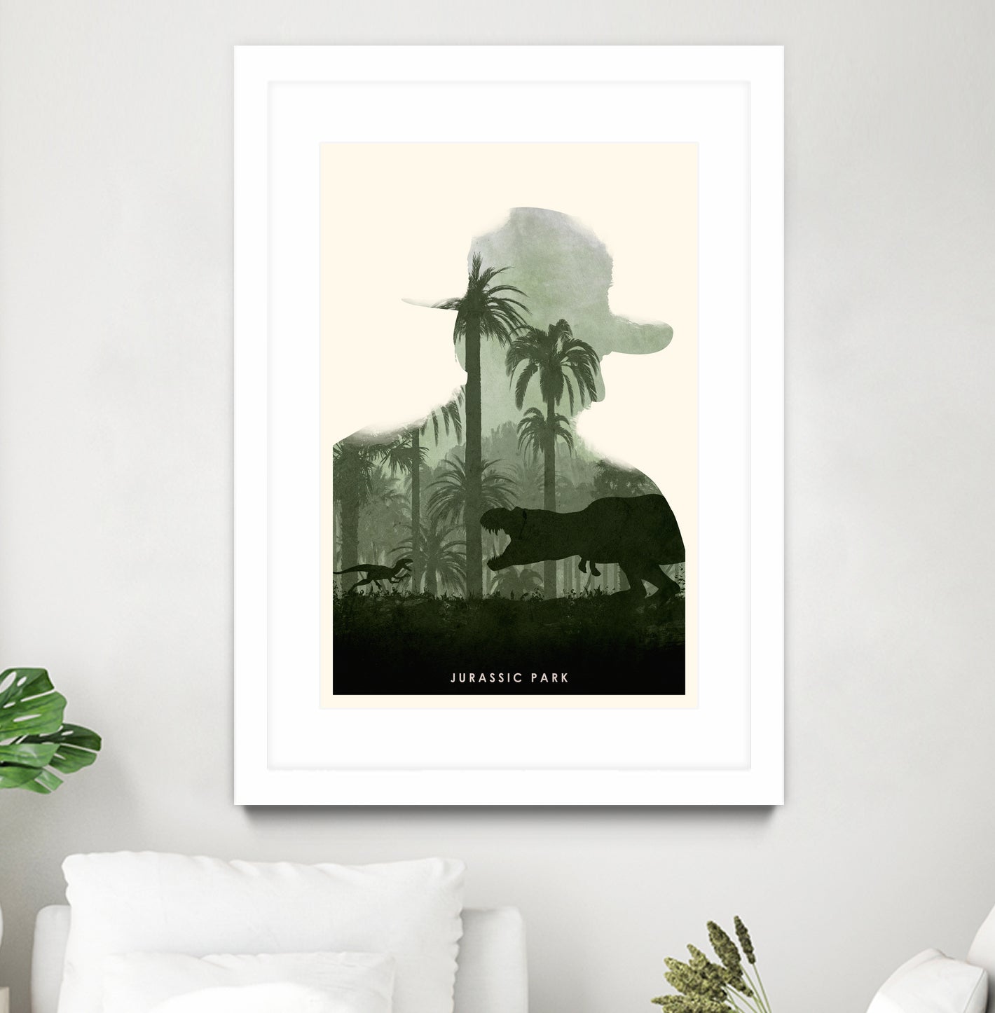 Jurassic Park by Ryan Ripley on GIANT ART - green digital drawing