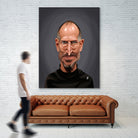 Steve Jobs by Rob Snow on GIANT ART - black digital painting