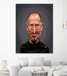 Steve Jobs by Rob Snow on GIANT ART - black digital painting