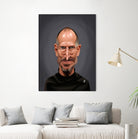 Steve Jobs by Rob Snow on GIANT ART - black digital painting