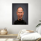 Steve Jobs by Rob Snow on GIANT ART - black digital painting