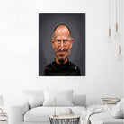 Steve Jobs by Rob Snow on GIANT ART - black digital painting