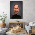 Steve Jobs by Rob Snow on GIANT ART - black digital painting