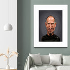 Steve Jobs by Rob Snow on GIANT ART - black digital painting