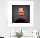 Steve Jobs by Rob Snow on GIANT ART - black digital painting