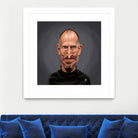 Steve Jobs by Rob Snow on GIANT ART - black digital painting