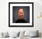 Steve Jobs by Rob Snow on GIANT ART - black digital painting