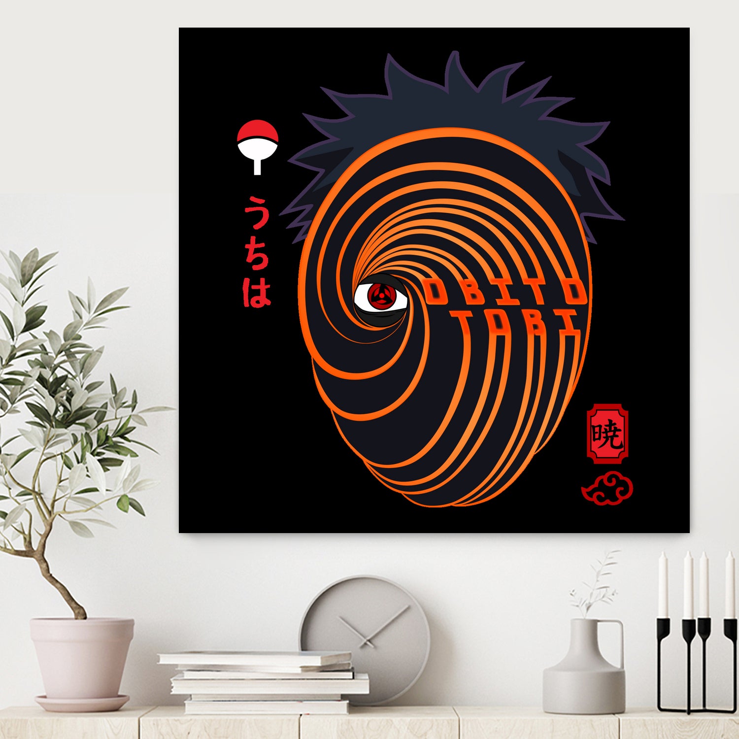 Obito Uchiha by Rogelio I Luis on GIANT ART - white character design