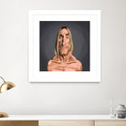 Iggy Pop by Rob Snow on GIANT ART - green digital painting