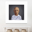 Pablo Picasso by Rob Snow on GIANT ART - blue digital painting