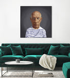 Pablo Picasso by Rob Snow on GIANT ART - blue digital painting