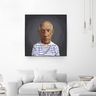 Pablo Picasso by Rob Snow on GIANT ART - blue digital painting