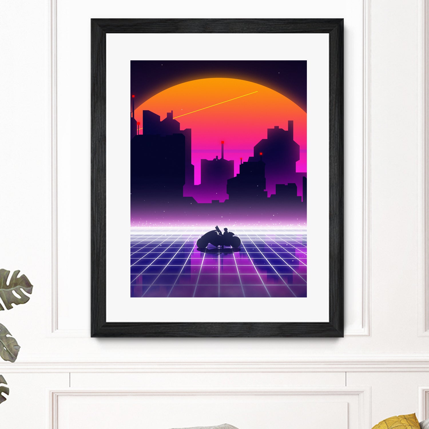 akira retrowave sunset by Muhammad Daffa Umar on GIANT ART - white photo manipulation